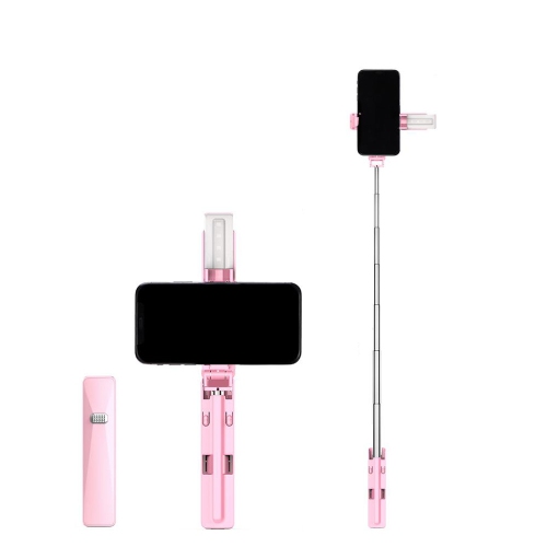 axGear Selfie Stick with LED Fill Light Bluetooth Remote Extendable Phone Holder