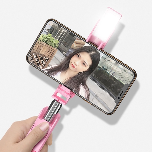 axGear Selfie Stick with LED Fill Light Bluetooth Remote Extendable Phone Holder