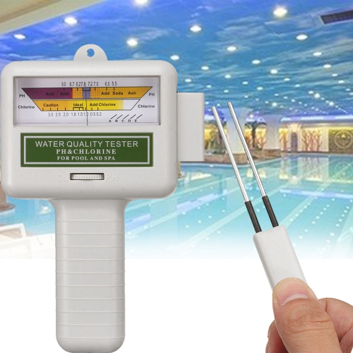axGear PC101 PH Meter Water Quality PH CL2 Chlorine Tester Level Meter fo Swimming Pool