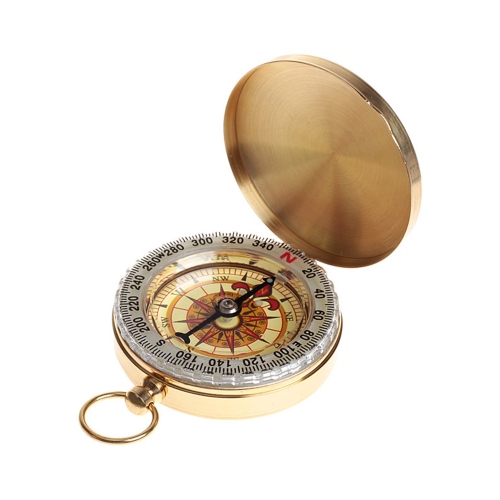 axGear Compass Pocket Brass Watch Style Military Army Outdoor Camping Hiking Tool