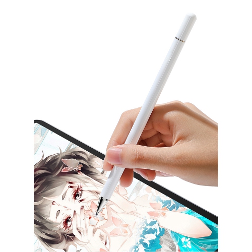 axGear Universal Capacitive Touch Screen Pen For All Tablet Smart Phone Stylus White