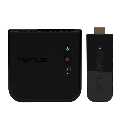 Nyrius ARIES Pro+ Wireless HDMI Video Transmitter with Bonus HDMI Cable