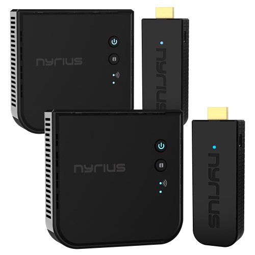 Nyrius ARIES Pro+ Wireless HDMI Video Transmitter - 2 Pack