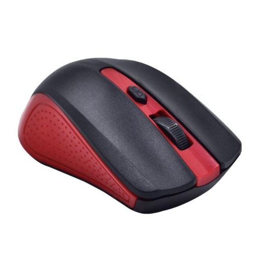 Elink CM500 - Wired Optical Wheel Mouse, 3 Buttons, 1200 dpi, Red and Black