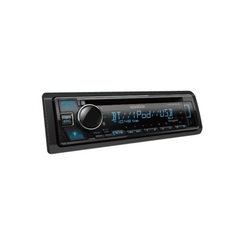 Kenwood KDC-BT378U In-Dash CD Receiver with Bluetooth, Car Radio, Black