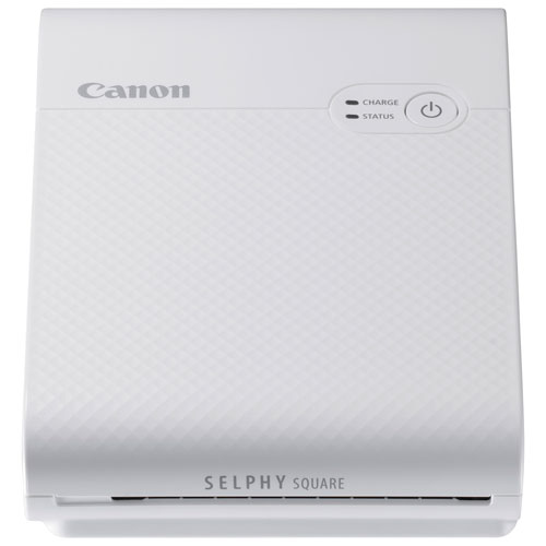 Canon SELPHY QX10 Square Compact Photo Printer - White