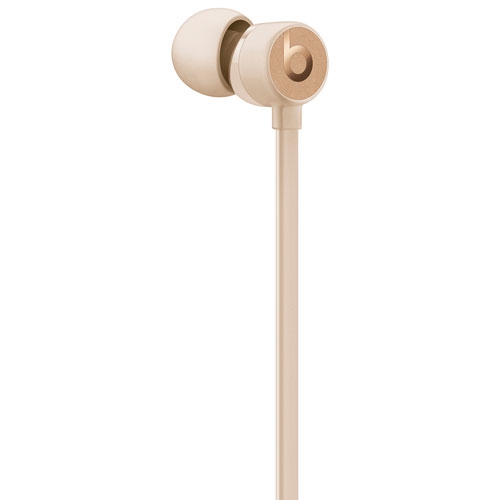 Refurbished - Beats by Dr. Dre urBeats3 In-Ear Sound Isolating Headphones with Lightning Connector - Satin Gold