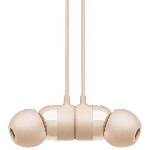 Refurbished - Beats by Dr. Dre urBeats3 In-Ear Sound Isolating Headphones with Lightning Connector - Satin Gold