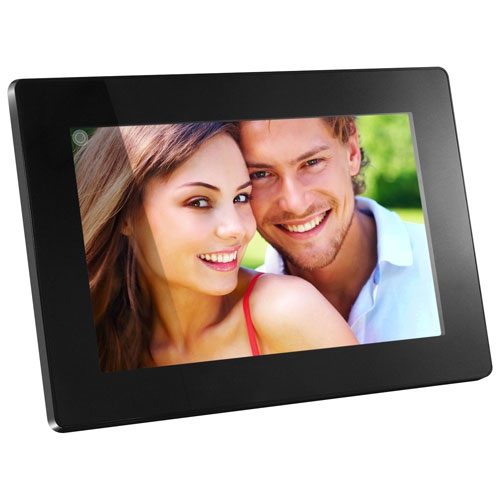 Aluratek 10" 16GB Wi-Fi Digital Photo Frame with Touch Screen - Black - Refurbished