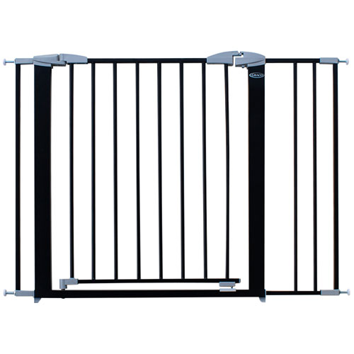 pressure mounted safety gate