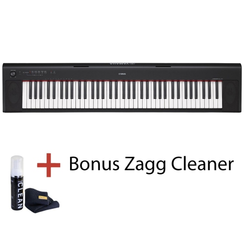 Yamaha Piaggero NP32 76-Key Lightweight Compact Portable Keyboard with Bonus Cleaner
