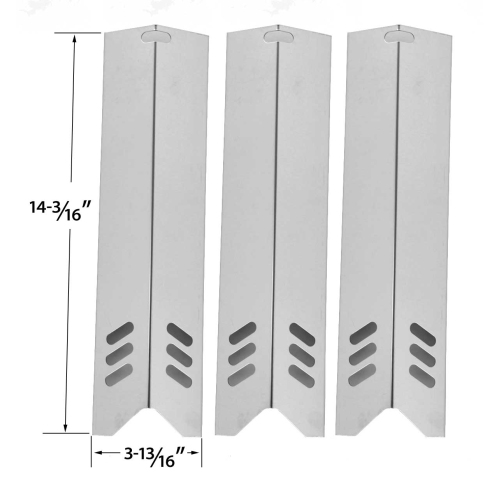 De chaleur à plaques Pour Uniflame GBC1205W, GBC1305W-U, GBC1030W, GBC1030WRS, GBC1134W, GBC1405SP, GBC1406W - 3PK
