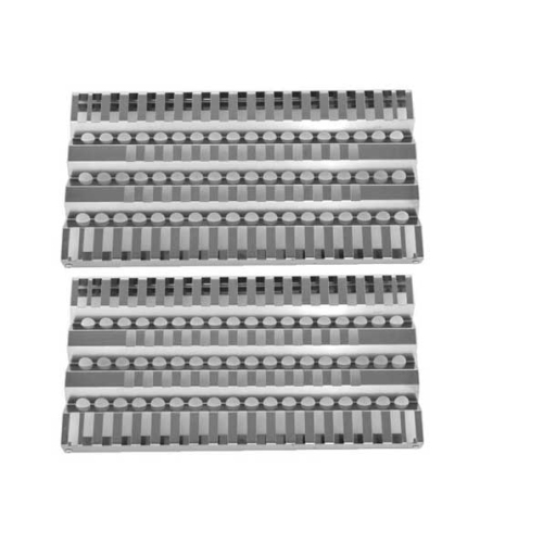 GRILL PARTS ZONE  Stainless Steel Heat Shield for Dcs 27Dbq, 36Dbq, 36Dbqar, 48Dbq, 48Dbqar, Bg27-Bqn, Bg36-Bqarn Models - 2Pk