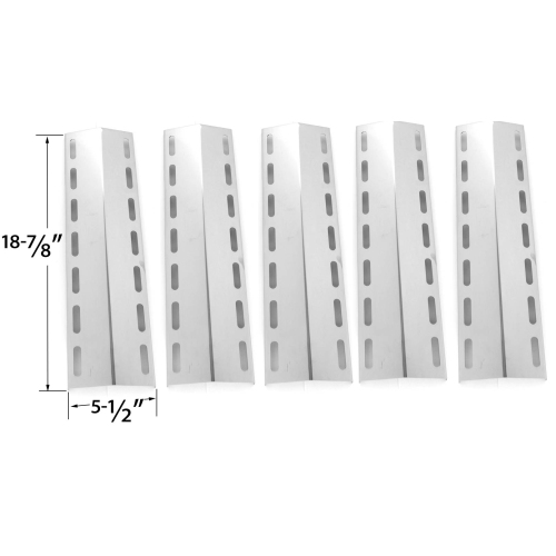 Replacement Fiesta EHL1130-K410 & Nexgrill 720-0133-NG, 720-0133NG, 720-0133, 720-0133-LP Heat Plate - 5PK