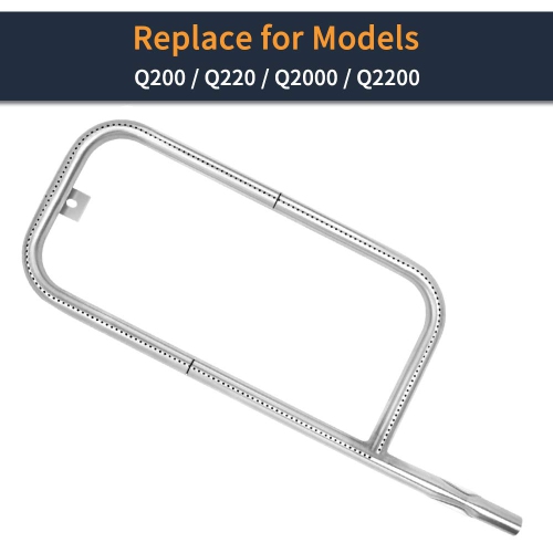 Replacement Burner For Select Q200, Q220, Q2000, 396000, 396001, 396002, 53060001, 54060001, 566002, 566014 Models
