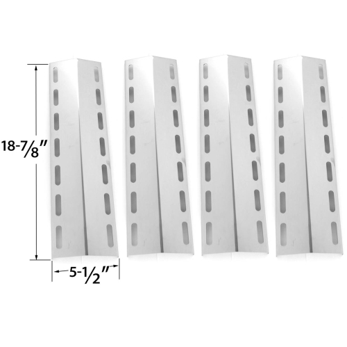 Replacement Nexgrill 720-0133, 720-0133-LP, 720-0133-NG, 720-0133NG & Fiesta EHL1130-K410 Heat Plate - 4PK