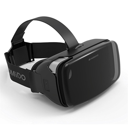 Homido – Casque de réalité virtuelle V2 pour téléphone intelligent avec étui de transport, noir