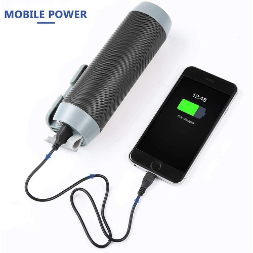 Stimula Lifestyle HD Soul Multifunction Portable Bluetooth Wireless Splash proof Speaker Apple Iphone Samsung Android, Selfie Stick, USB Bank