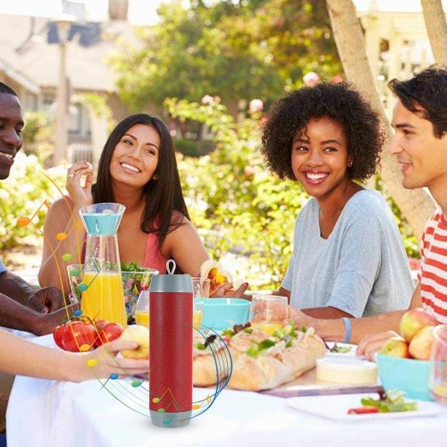 Stimula Lifestyle HD Soul Multifunction Portable Bluetooth Wireless Splash proof Speaker Apple Iphone Samsung Android, Selfie Stick, USB Bank Charger