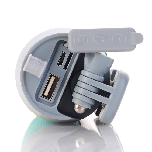 Stimula Lifestyle HD Soul Multifunction Portable Bluetooth Wireless Splash proof Speaker Apple Iphone Samsung Android, Selfie Stick, USB Bank Charger