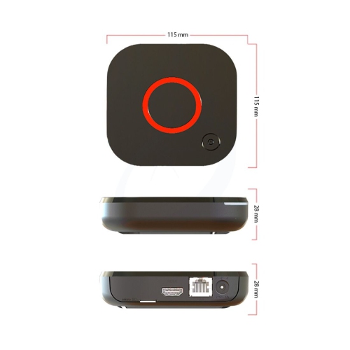 2020 Infomir Genuine MAG424W3 IPTV OTT Set Top Box TV STB Wifi Bluetooth updated MAG322W1 MAG324W2 with Free Lixsuntek ® cable