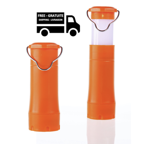 Stimula Lifestyle - Ultraled - Military Grade Powerful Mini Pocket Flashlight & Lamp with a 50,000 Hours LED Life – Orange