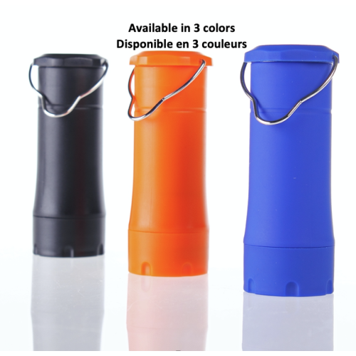 Stimula Lifestyle - Ultraled - Lampe de poche puissantes de qualité militaire avec une LED durée de vie de 50 000 heures - Noir