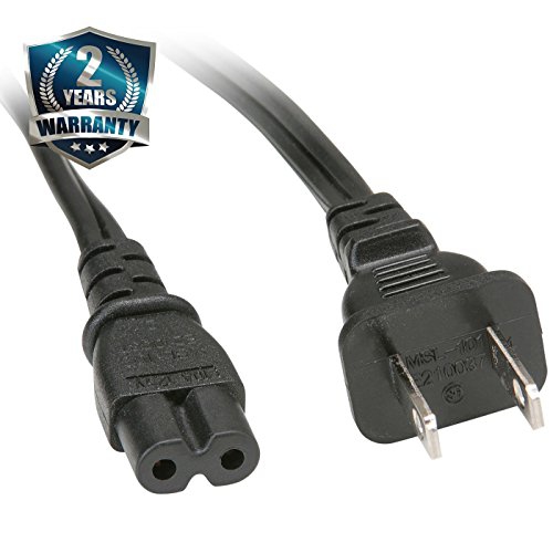 Omnihil AC Power Cord Compatible with Samsung 40" 43" 48" 49" 50" 55" 60" 65" 75" 4K TVs