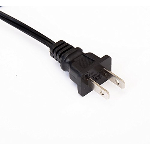 Omnihil AC Power Cord Compatible with Panasonic DJ Jukebox - Portable Audio System with Giant 3-Way Speaker - SC-CMAX5