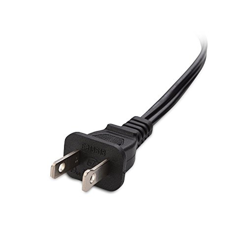 Omnihil AC Power Cord Compatible with Arris Router Modem; Vizio, Sharp Sanyo Emerson TV; Sony Playstation 1 2 PS1 PS2;