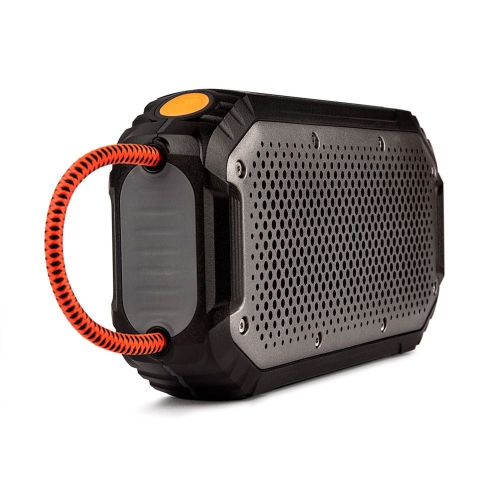 VEHO  Mx-1 Water Resistant Rugged Wireless Bluetooth Speaker With Built-In Power Bank - In Grey