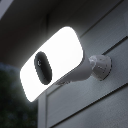 Arlo Pro 3 Wire-Free Outdoor 2K Floodlight Security Camera - White