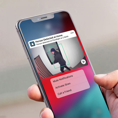 Arlo Pro 3 Wireless Outdoor 2K Floodlight Security Camera - White