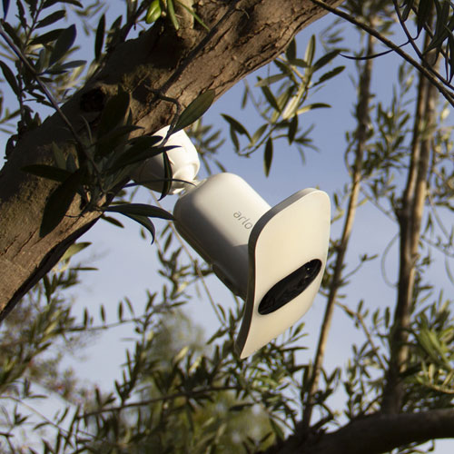 Arlo Pro 3 Wireless Outdoor 2K Floodlight Security Camera - White