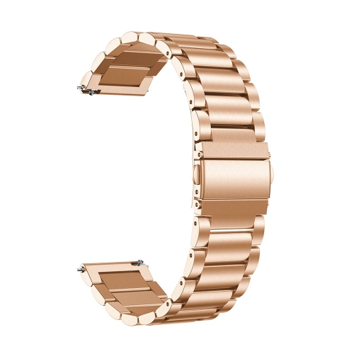 STRAPSCO  Stainless Steel Oyster Bracelet for Michael Kors Mkgo - Rose In Gold