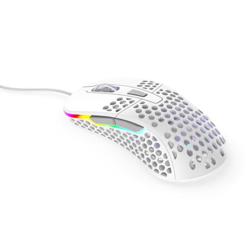 XTRFY  M4 RGB Lightweight Gaming Mouse - In White