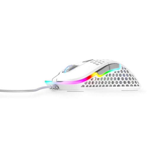 Xtrfy M4 RGB Lightweight Gaming Mouse - White