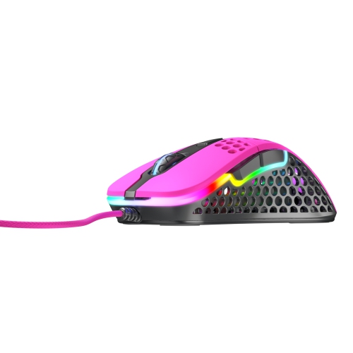 Xtrfy M4 RGB Lightweight Gaming Mouse - Pink