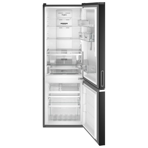 Whirlpool 24" 12.7 Cu. Ft. Bottom Freezer Refrigerator - Black