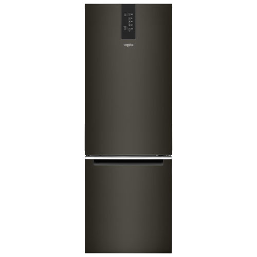 Whirlpool 24" 12.7 Cu. Ft. Bottom Freezer Refrigerator - Black Stainless