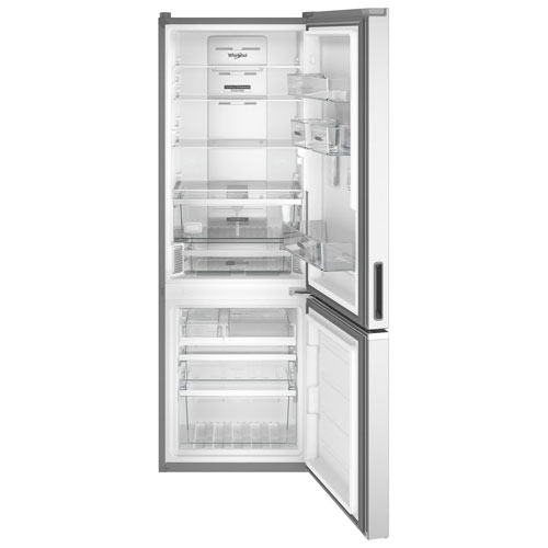 Whirlpool 24" 12.7 Cu. Ft. Bottom Freezer Refrigerator - Stainless Steel