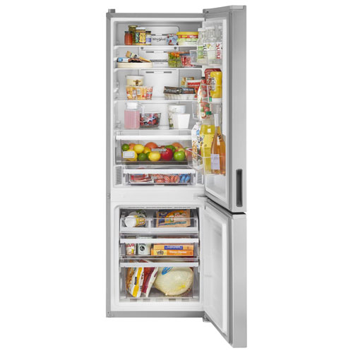 Whirlpool 24" 12.7 Cu. Ft. Bottom Freezer Refrigerator - Stainless Steel