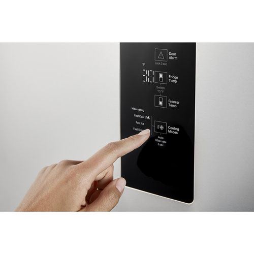 Whirlpool 24" 12.7 Cu. Ft. Bottom Freezer Refrigerator - Stainless Steel