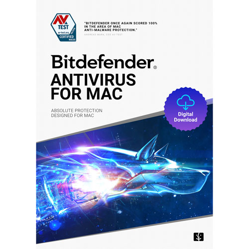 Bitdefender Antivirus for Mac Bonus Edition - 3 User - 2 Yr - Digital Download - Only at Best Buy