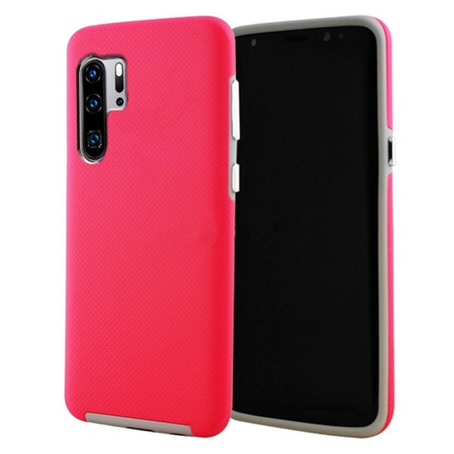 【CSmart】 Slim Fitted Hybrid Hard PC Shell Shockproof Scratch Resistant Case Cover for Samsung Galaxy Note 10, Hot Pink