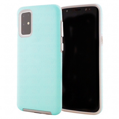 【CSmart】 Slim Fitted Hybrid Hard PC Shell Shockproof Scratch Resistant Case Cover for Samsung Galaxy S20, Mint