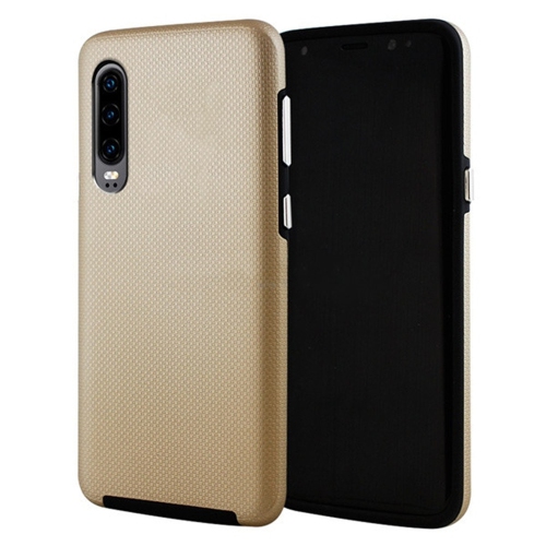 Étuis Coque rigide hybride ajustée et résistante aux chocs et aux rayures pour Samsung Galaxy A70, or