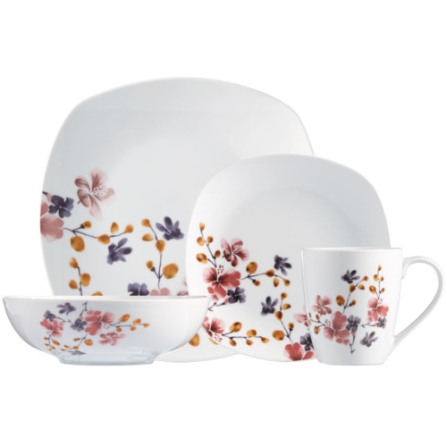 Dinnerset 16PC Bloom