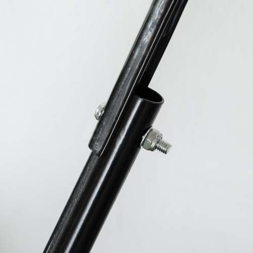 Outsunny 22" Push/Tow Behind Lawn Roller, Heavy Duty Sod Drum Roller Filled with 12 Gal Water/Sand, Grass Flattener for Yard, Patio, Park, Black