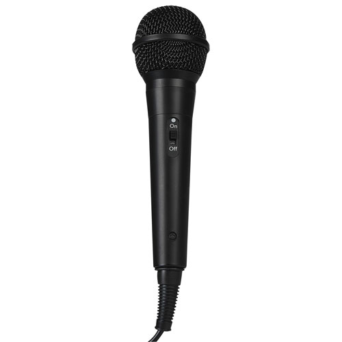 Singsation Wired Microphone - Black
